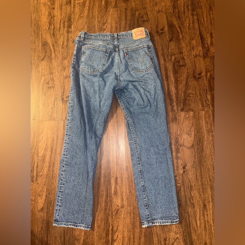 Levi's Blue Straight Leg Women's Jeans